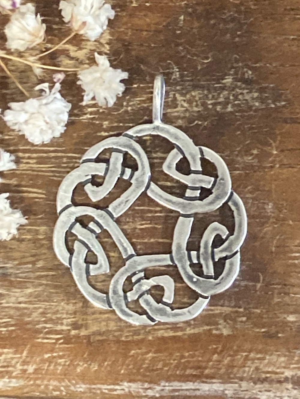 Sterling Silver 925 Celtic Knot Pendant - Picture 4 of 13
